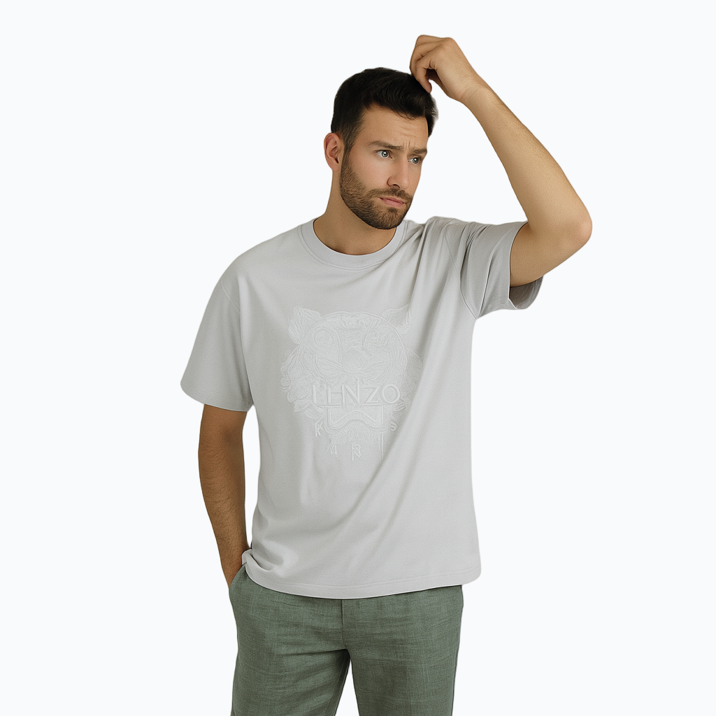 Oversized Boulevard T-Shirt – Tonal Graphic