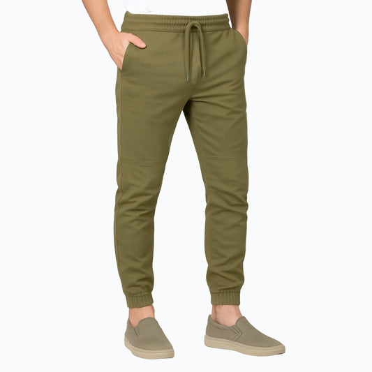 Gabardine Jogger Pants