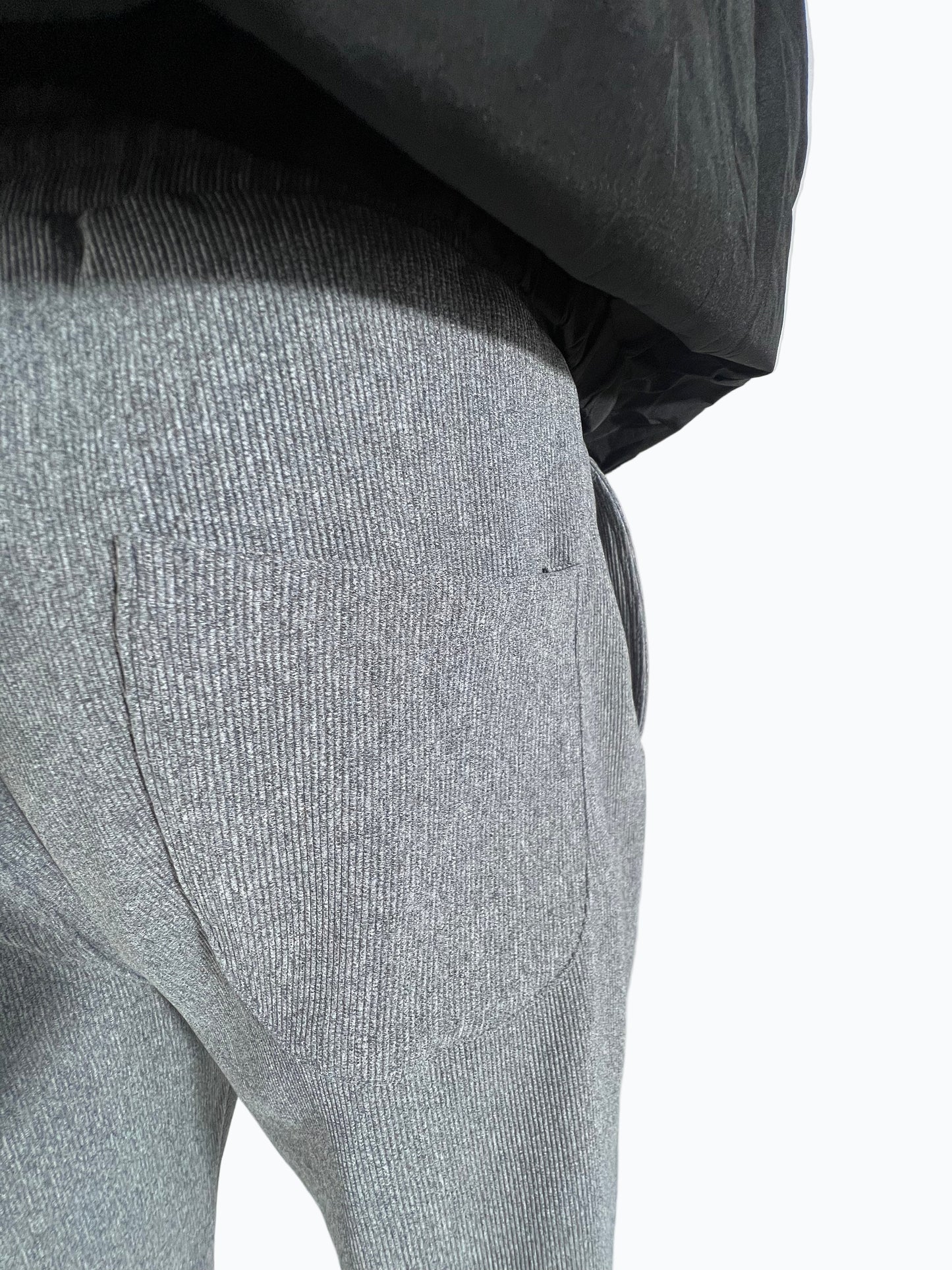 Men’s Relaxed Fit Ribbed Pants – Comfort & Style in Every Move
