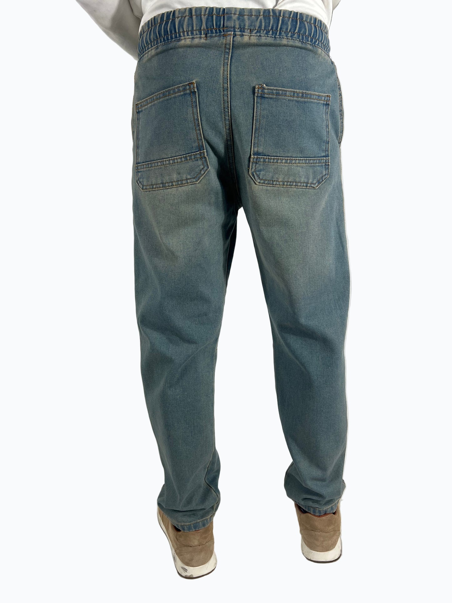 Denim Relax Jogger Pants