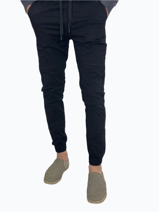Gabardine Jogger Pants
