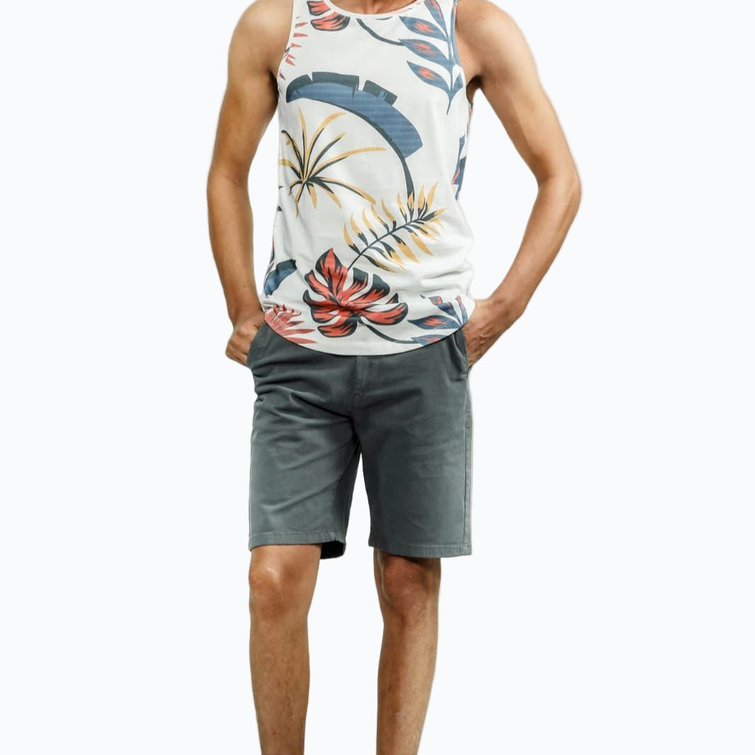 Men's Gabardine Shorts – Dark Grey