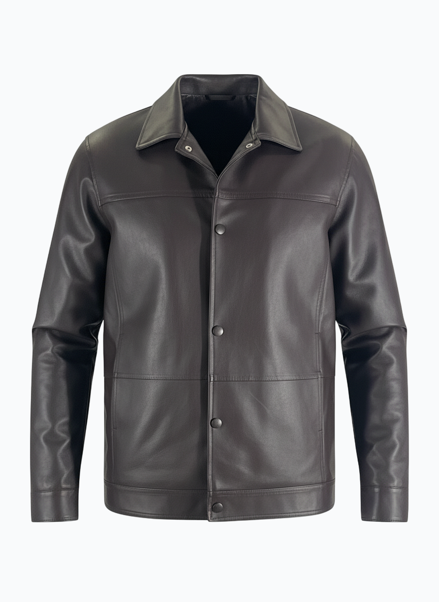 Men’s Classic Leather Jacket – Premium Quality with a Modern Touch