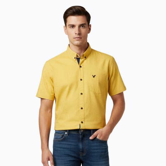Men's Short Sleeve Shirt - Coat