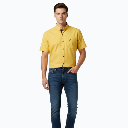 Men's Short Sleeve Shirt - Coat