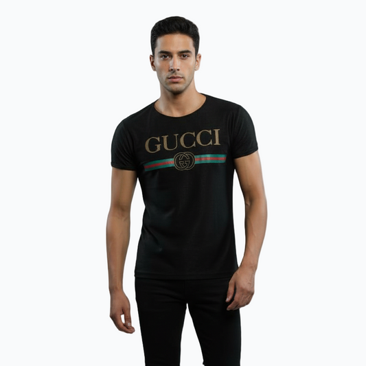 Men's Lightweight Printed T-Shirt – GUCCI Logo