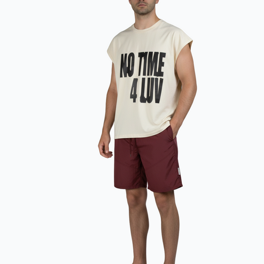 Beige Box Fit T-Shirt
