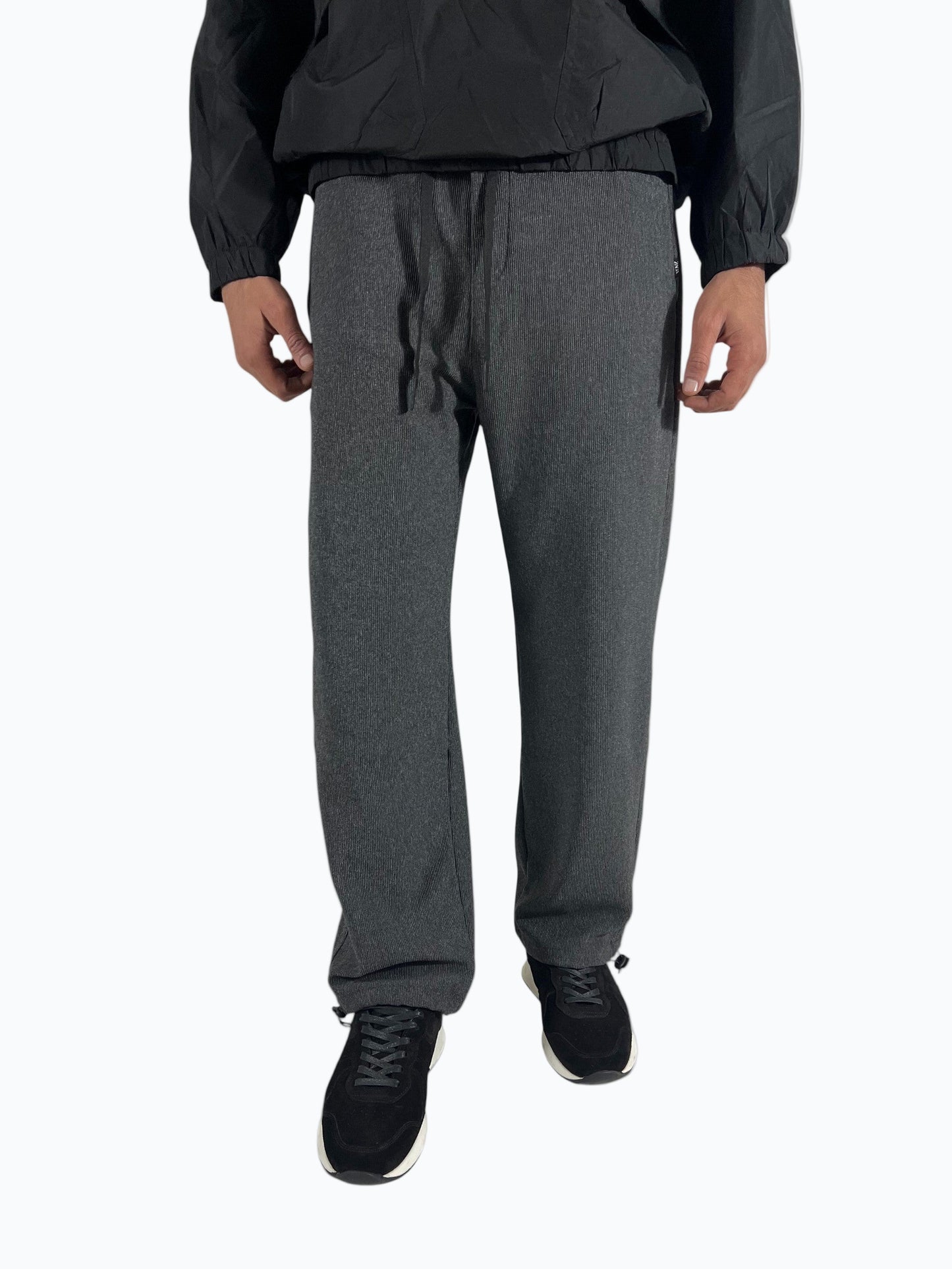Men’s Relaxed Fit Ribbed Pants – Comfort & Style in Every Move