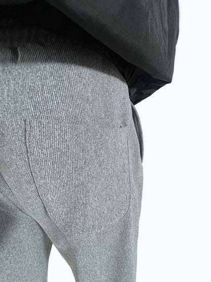 Men’s Relaxed Fit Ribbed Pants – Comfort & Style in Every Move