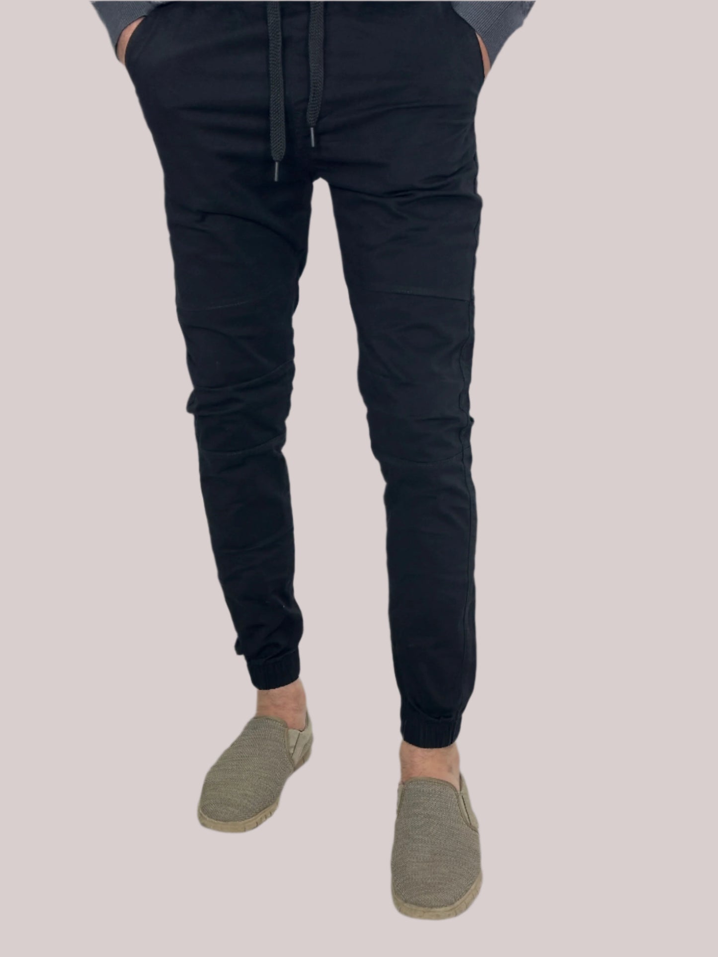 Gabardine Jogger Pants