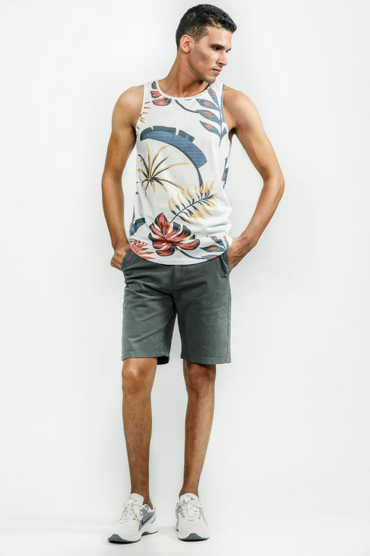 Men's Gabardine Shorts – Dark Grey