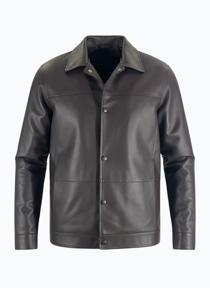 Men’s Classic Leather Jacket – Premium Quality with a Modern Touch