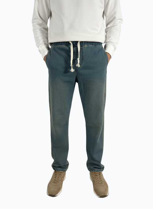 Denim Relax Jogger Pants