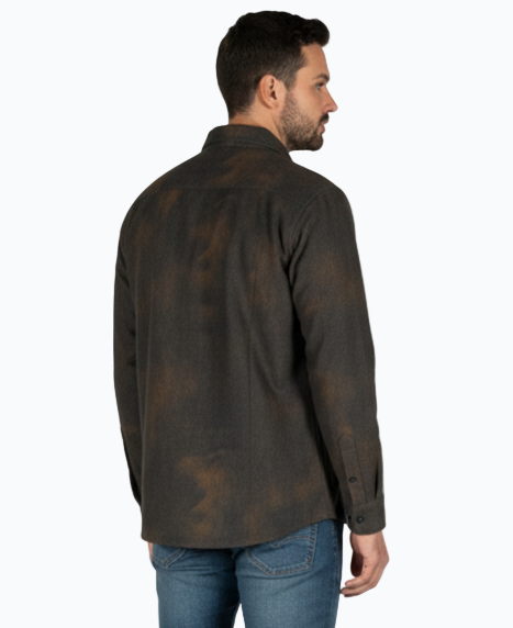 Men’s Washed Denim Shirt – Available in Brown Wash, Blue Wash & Dark Brown Wash