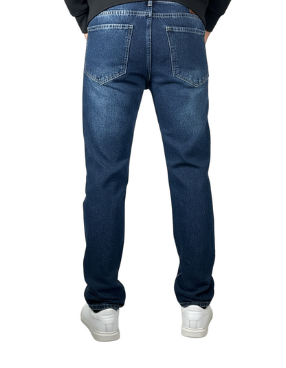 Regular Fit Jeans – Classic Denim in 3 Colors (Dark Blue, Light Blue & Dirty Wash)
