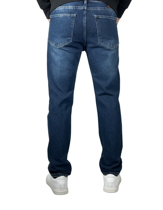 Regular Fit Jeans – Classic Denim in 3 Colors (Dark Blue, Light Blue & Dirty Wash)